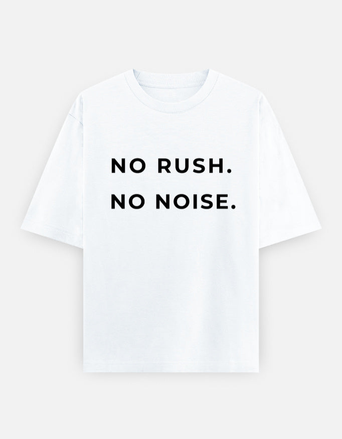 Minimal message | Unisex Oversized T-Shirt | Classy Whites